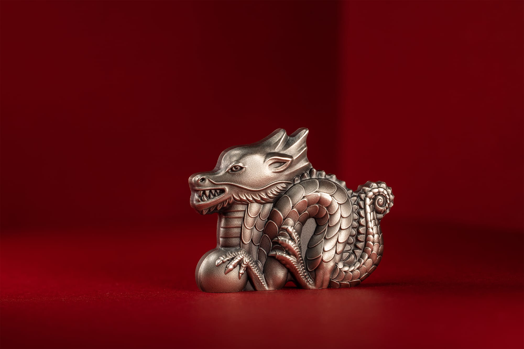 2024 Lunar Year Collection Great Silver Dragon 1 oz Silver Coin