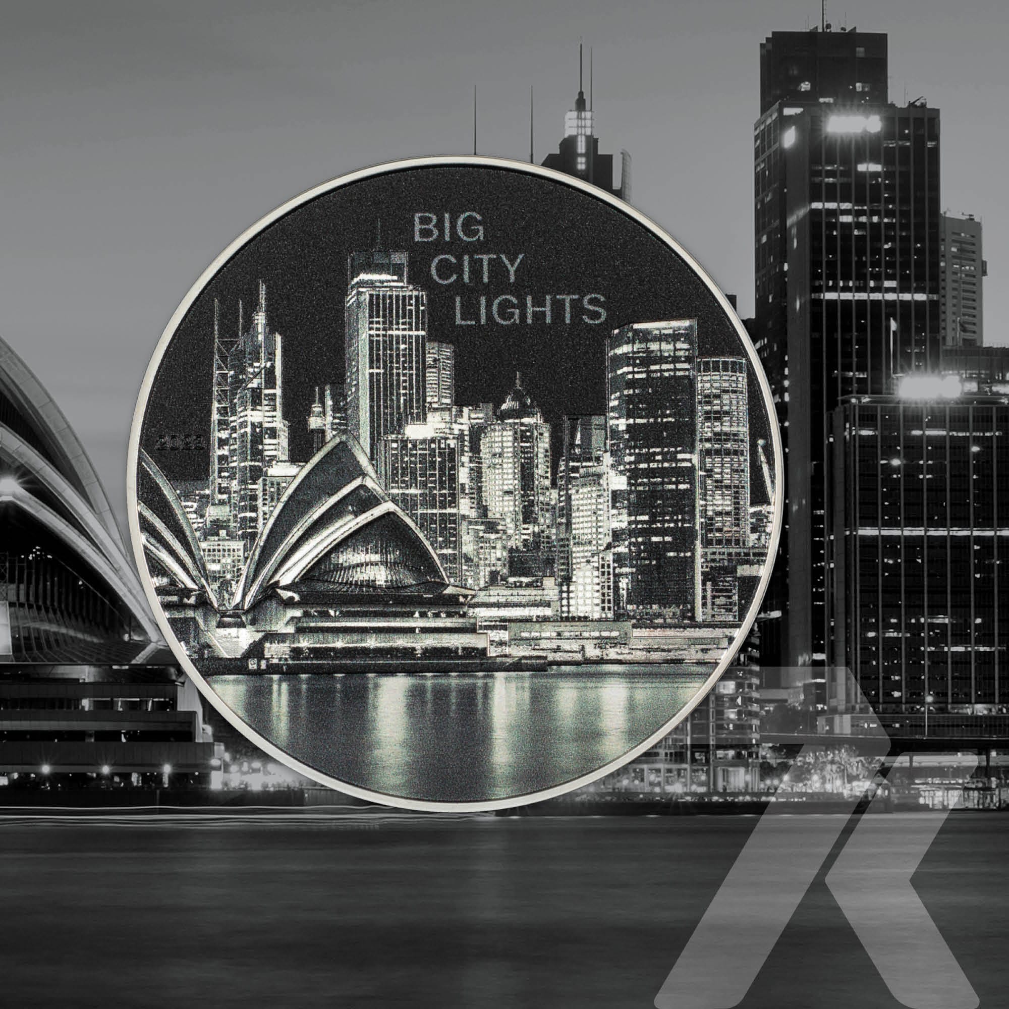 2023 Big City Lights Sydney 1 oz Silver Coin