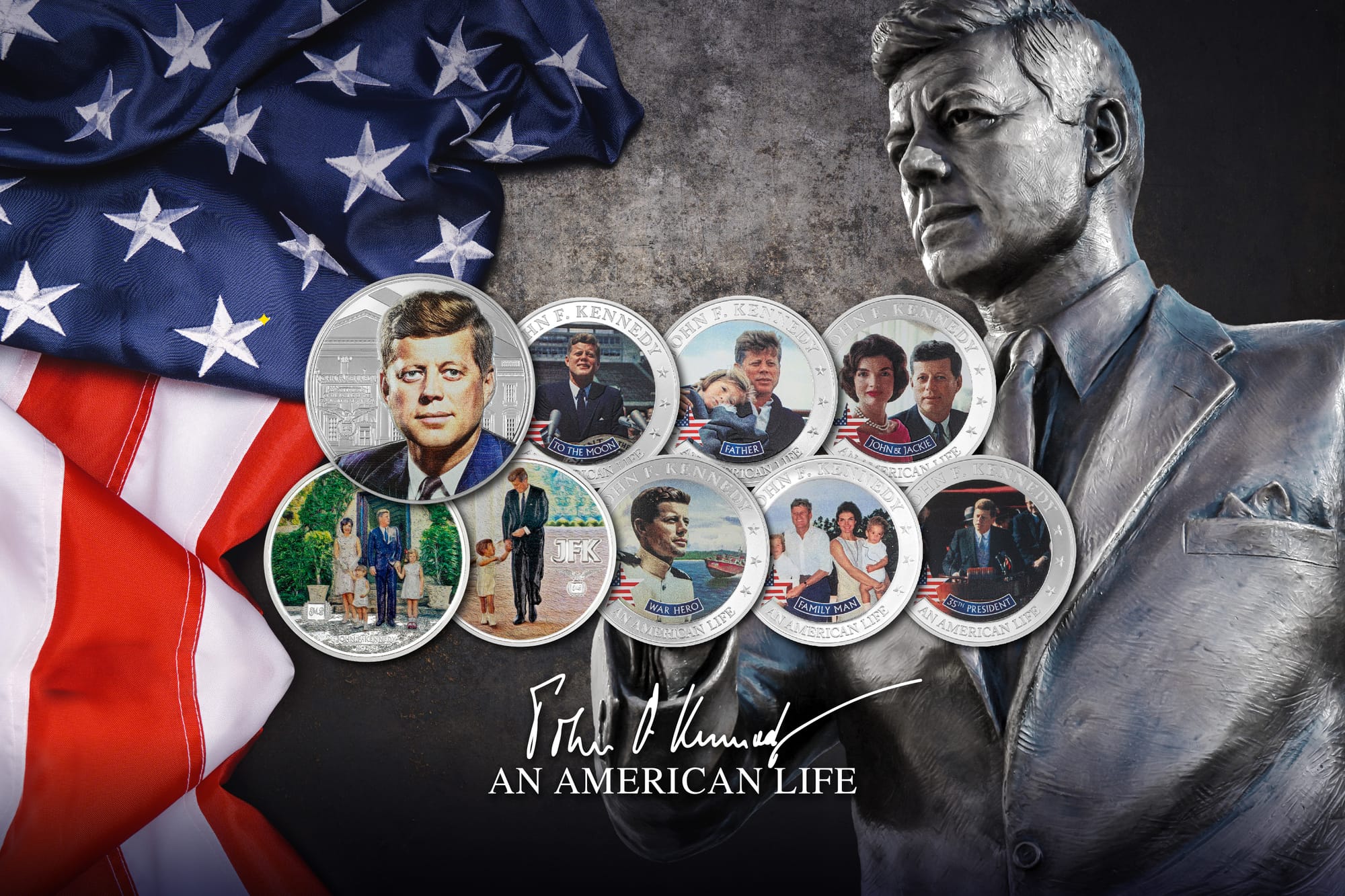 2023 An American Life JFK Coin Collection