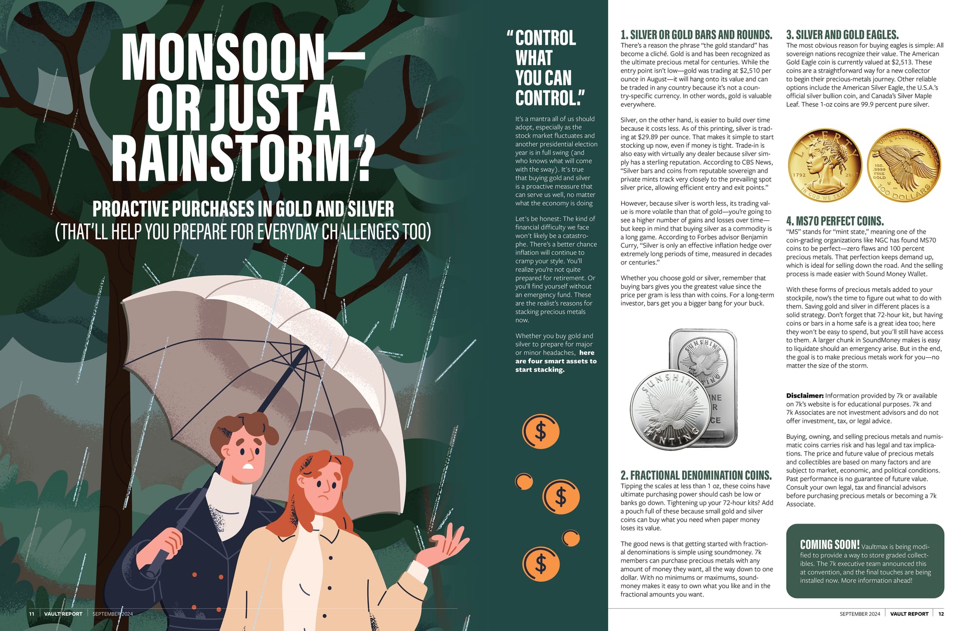 September 2024 Vault Report