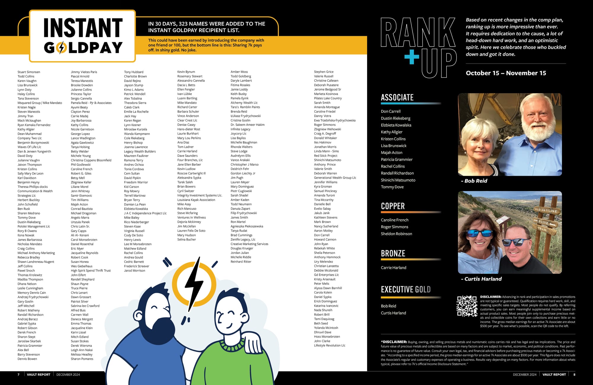 December 2024 Vault Report