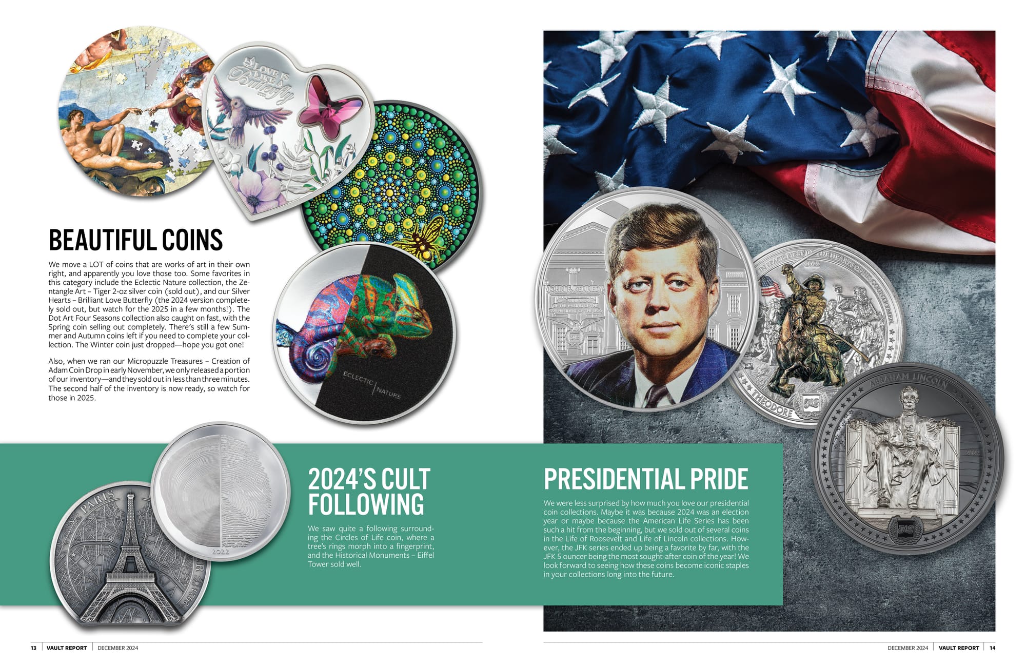 December 2024 Vault Report