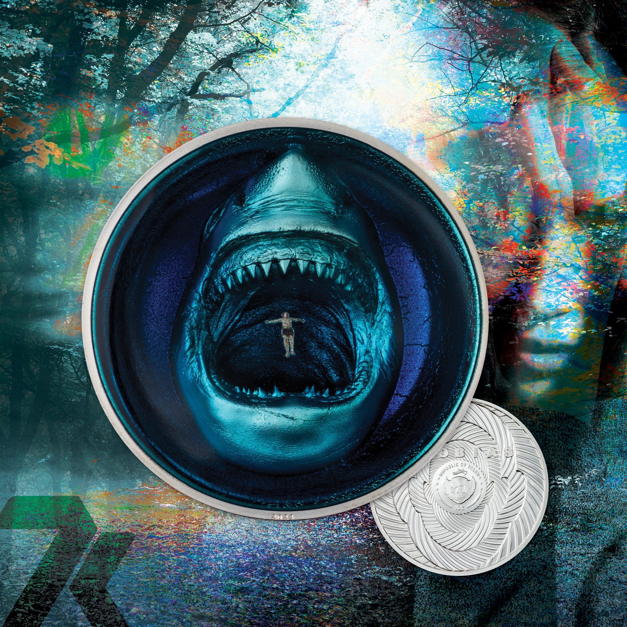 2024 Phobias – Thalassophobia 2-oz silver PF70
