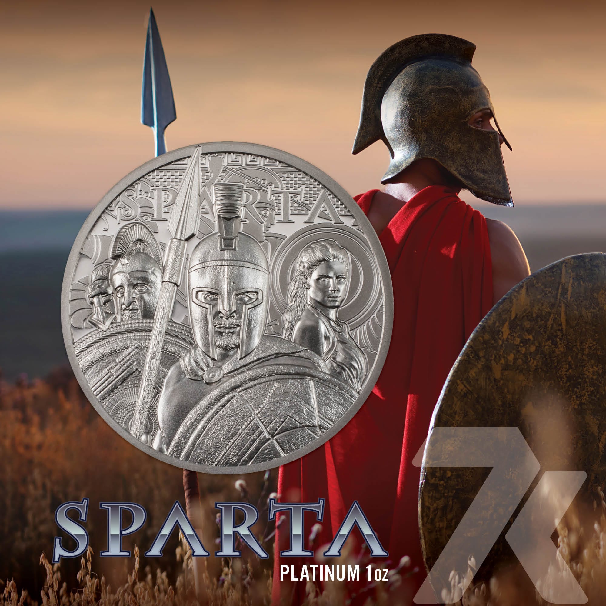 2023 Sparta 1-oz platinum PF70 