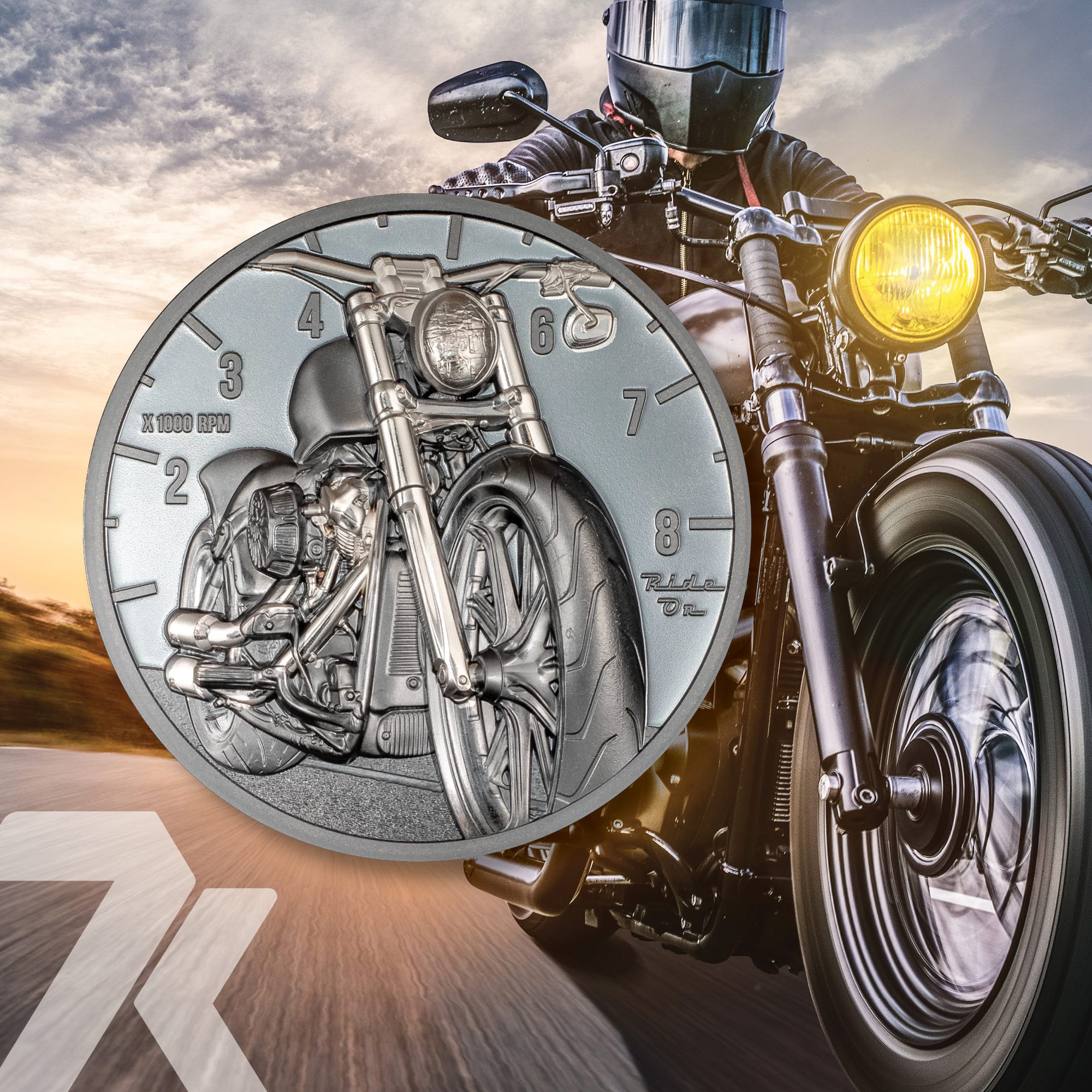 2024 The Journey – Motorbike 2-oz silver PF70 & PF69