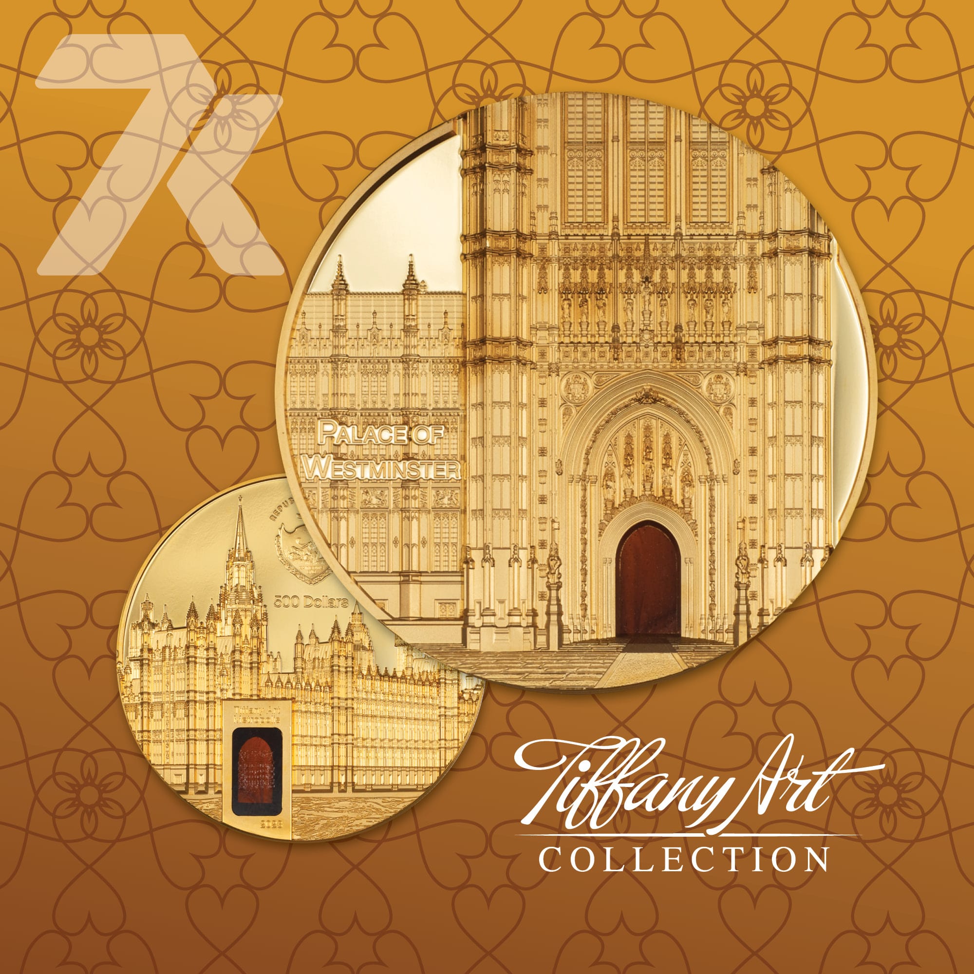 2023 Tiffany Art Metropolis – Westminster 5-oz gold PF70