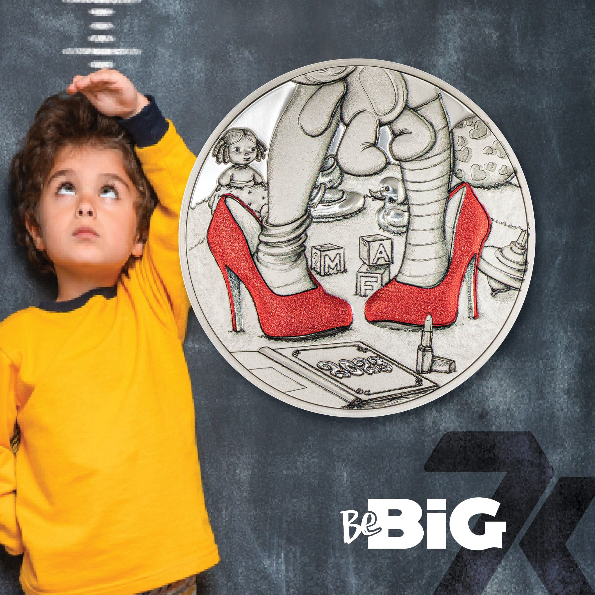 2023 Be Big Mommy Girl 1/2-oz silver PF70 & PF69