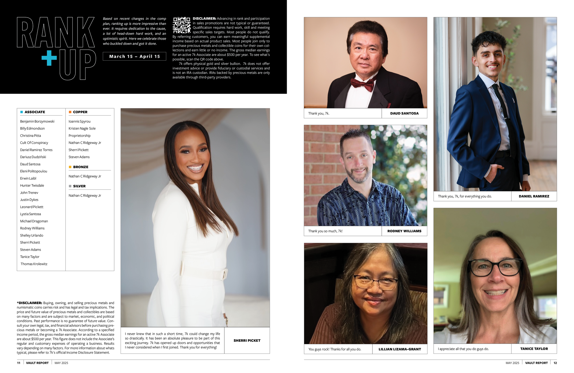 May 2025 Vault Report