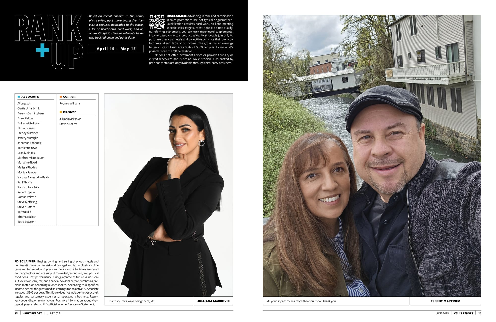 June 2025 Vault Report