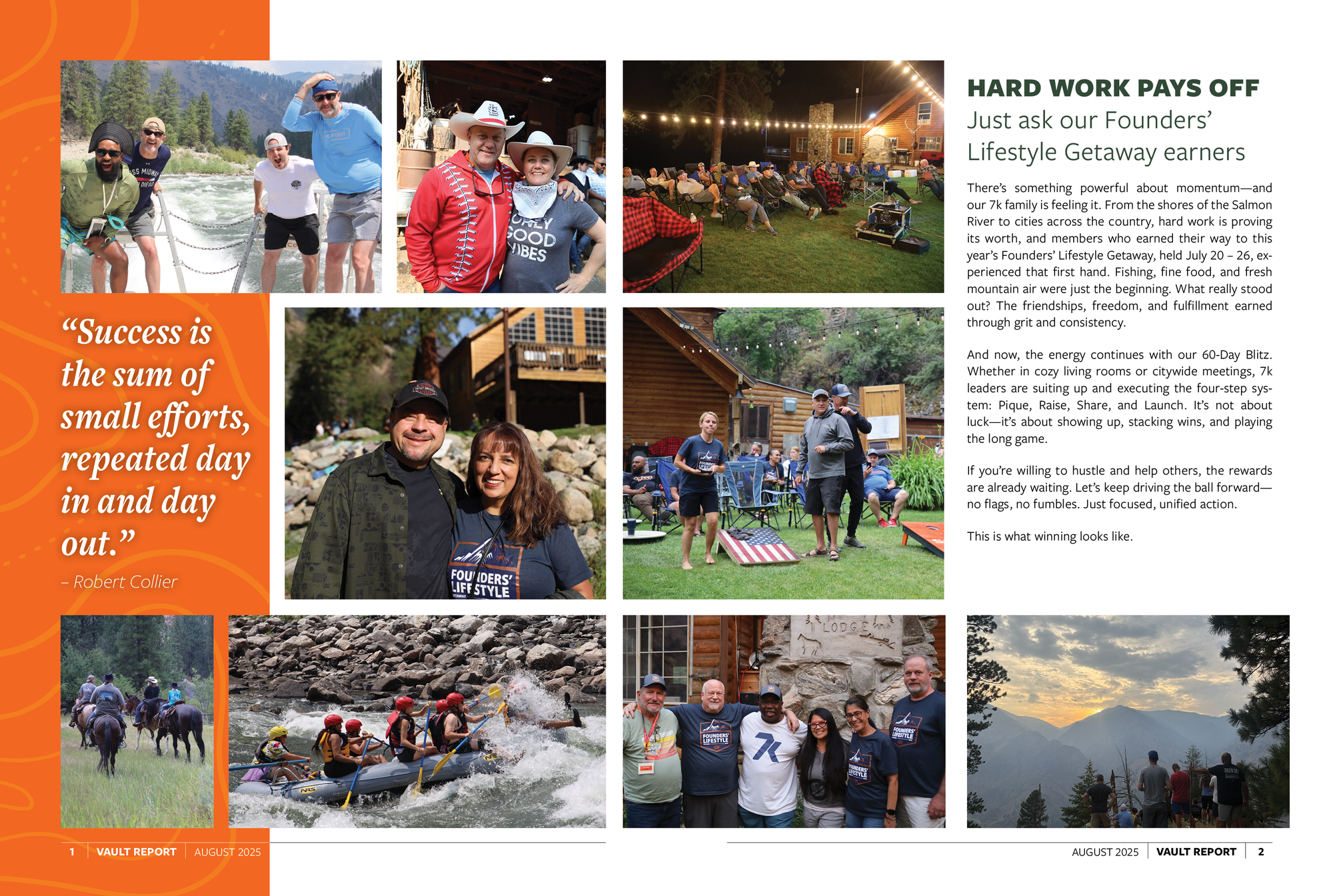 August 2025 Vault Report