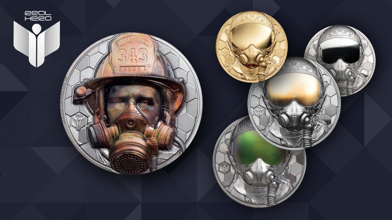 New Coin in Real Heroes Series Honors 9/11 Firefighters