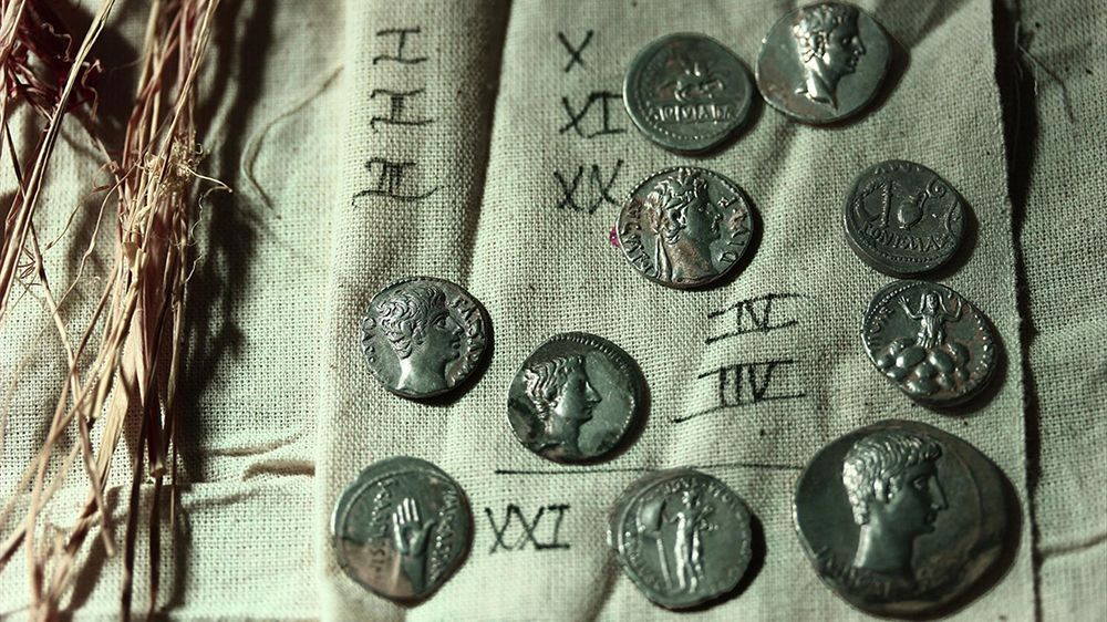 Ancient Roman Coins Unearthed
