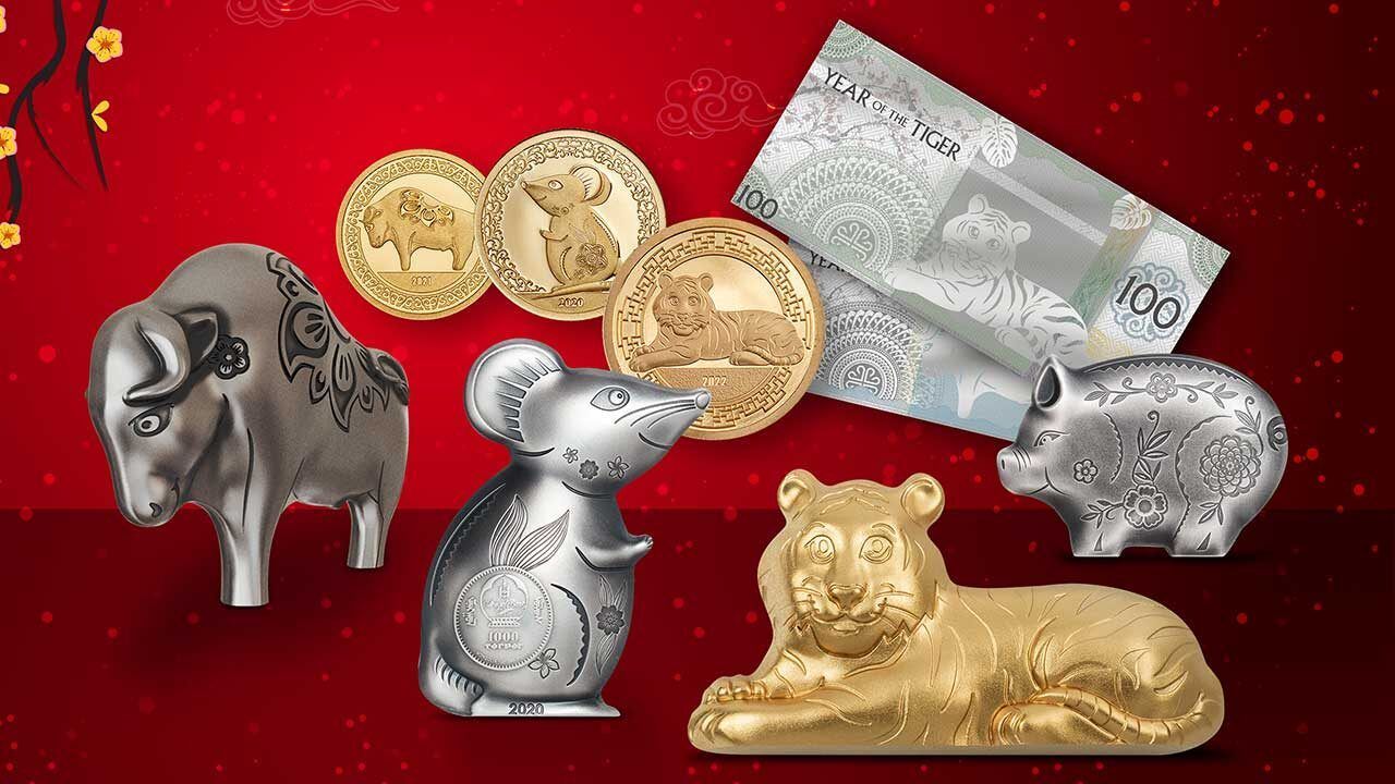 Lunar Year Gold & Silver