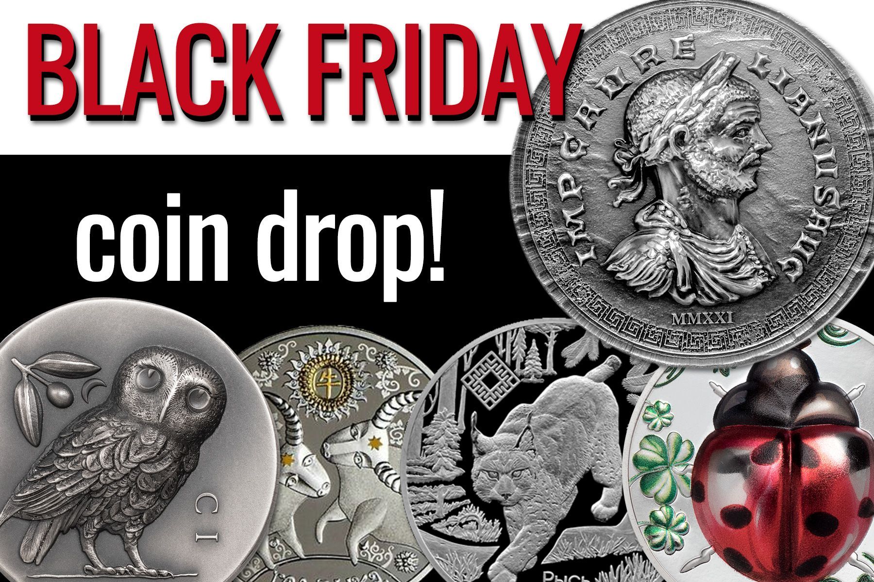 Black Friday 2021 Coin Drop Surprise!