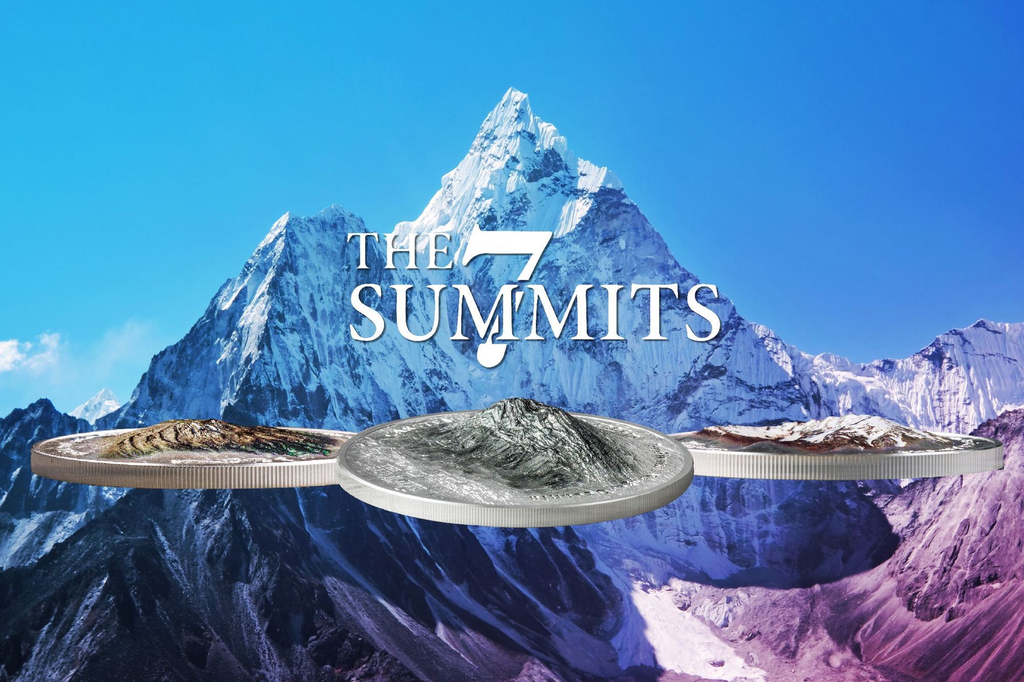 The 7 Summits Coin Collection