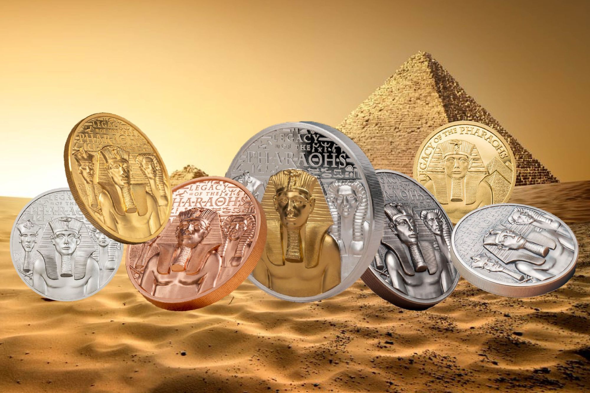Legacy of the Pharaohs Coin Collection