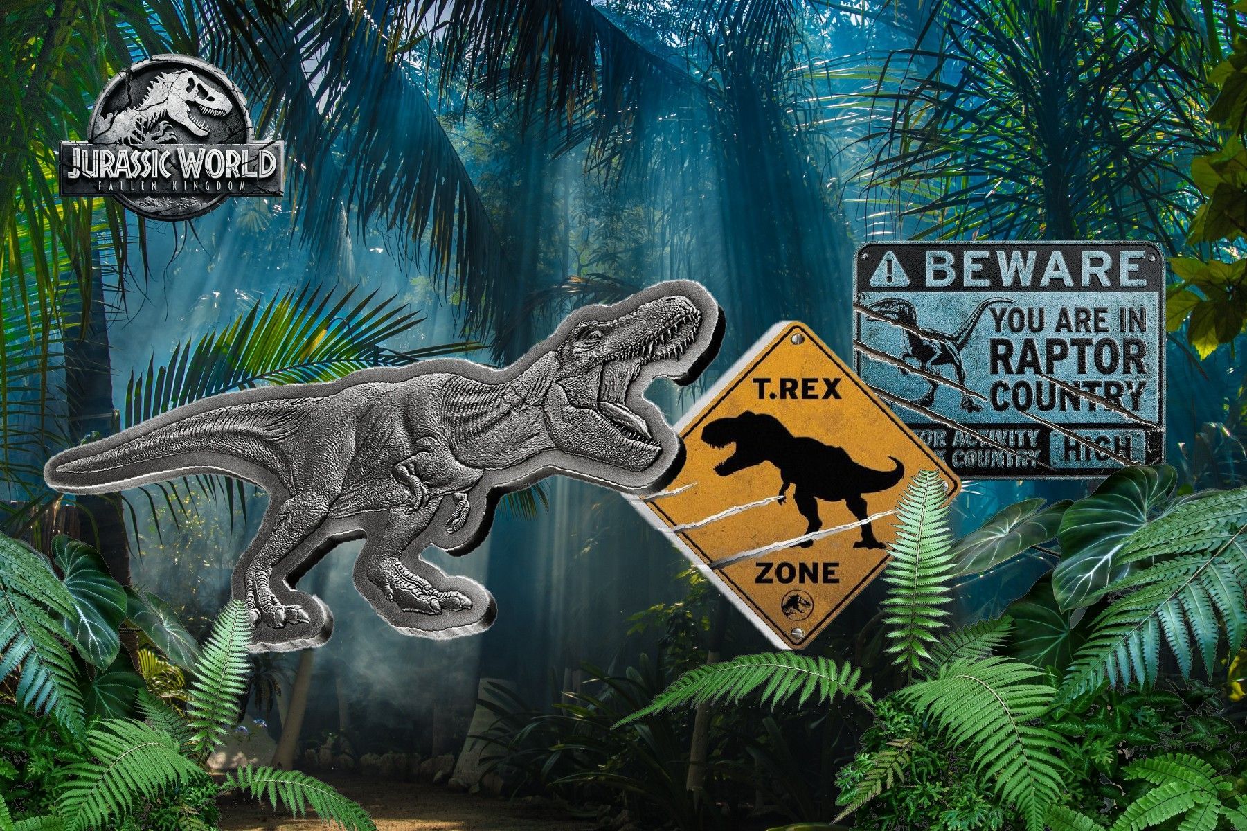 Jurassic World Coin Collection