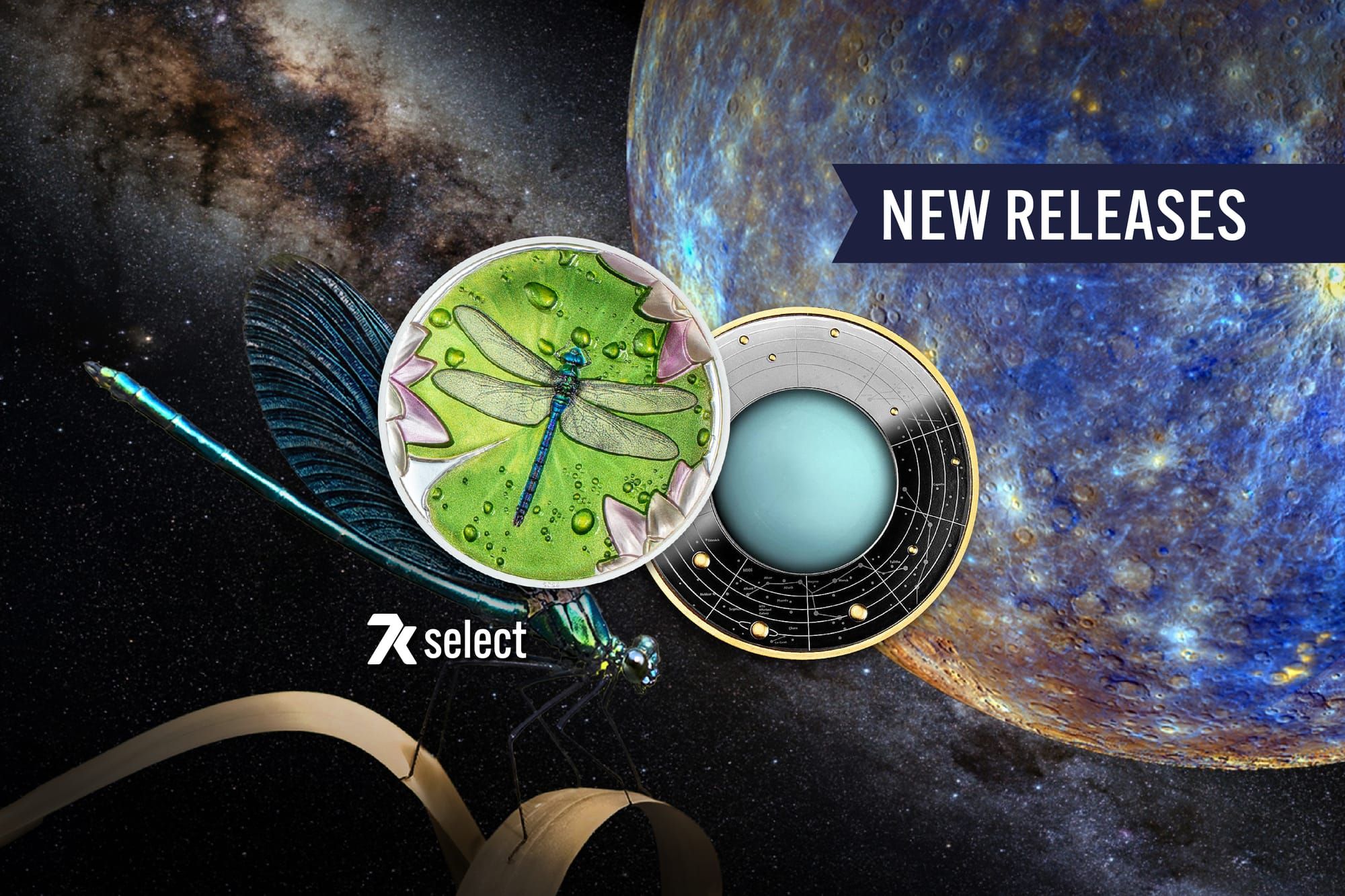 Two coins celebrating natural wonders!