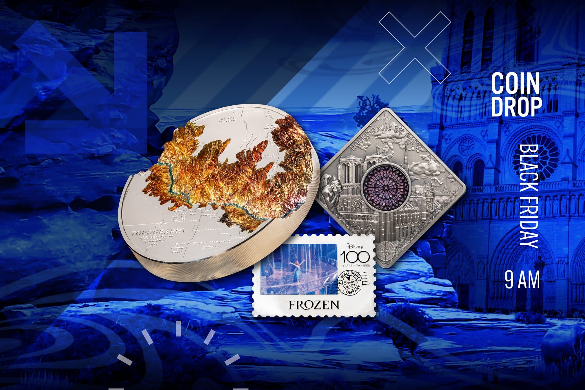 Black Friday coin drop—good things come in threes!