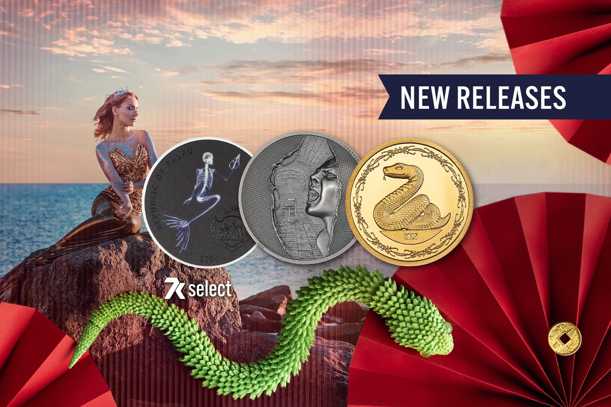 Three coins with a story to tell