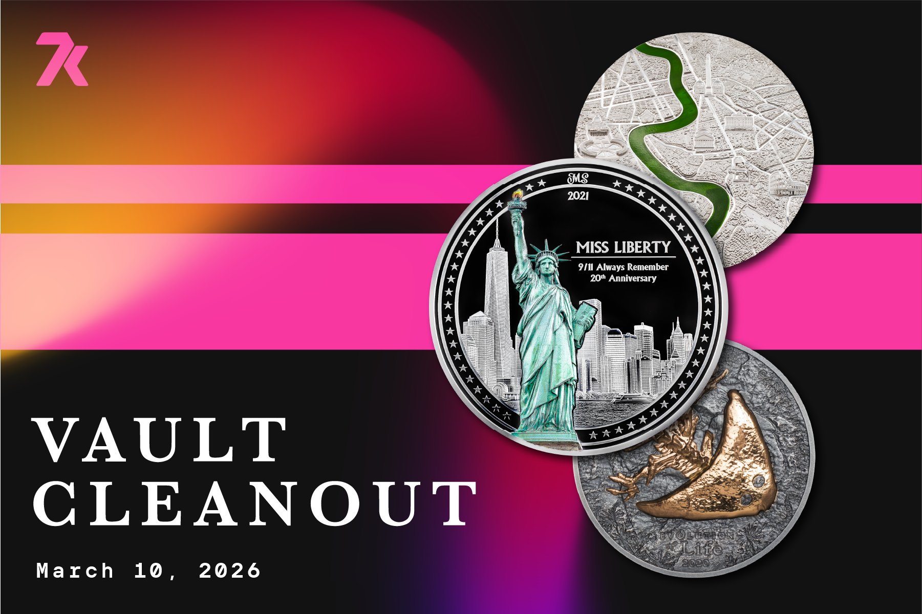 Tuesday's lineup for Vault Cleanout