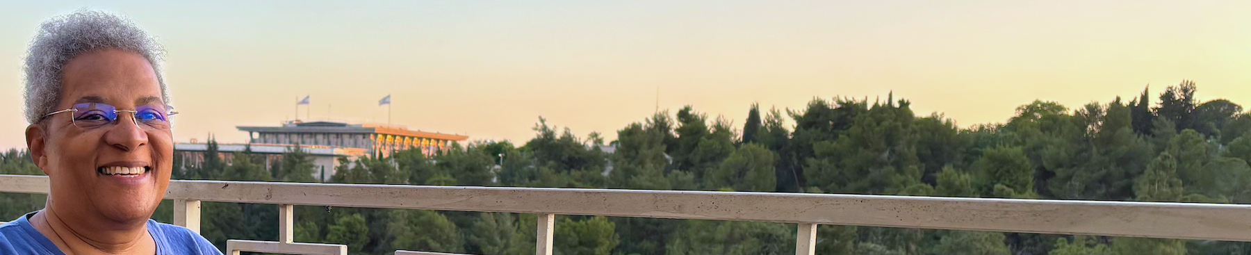 A wannabe Jew in a protected room in Jerusalem