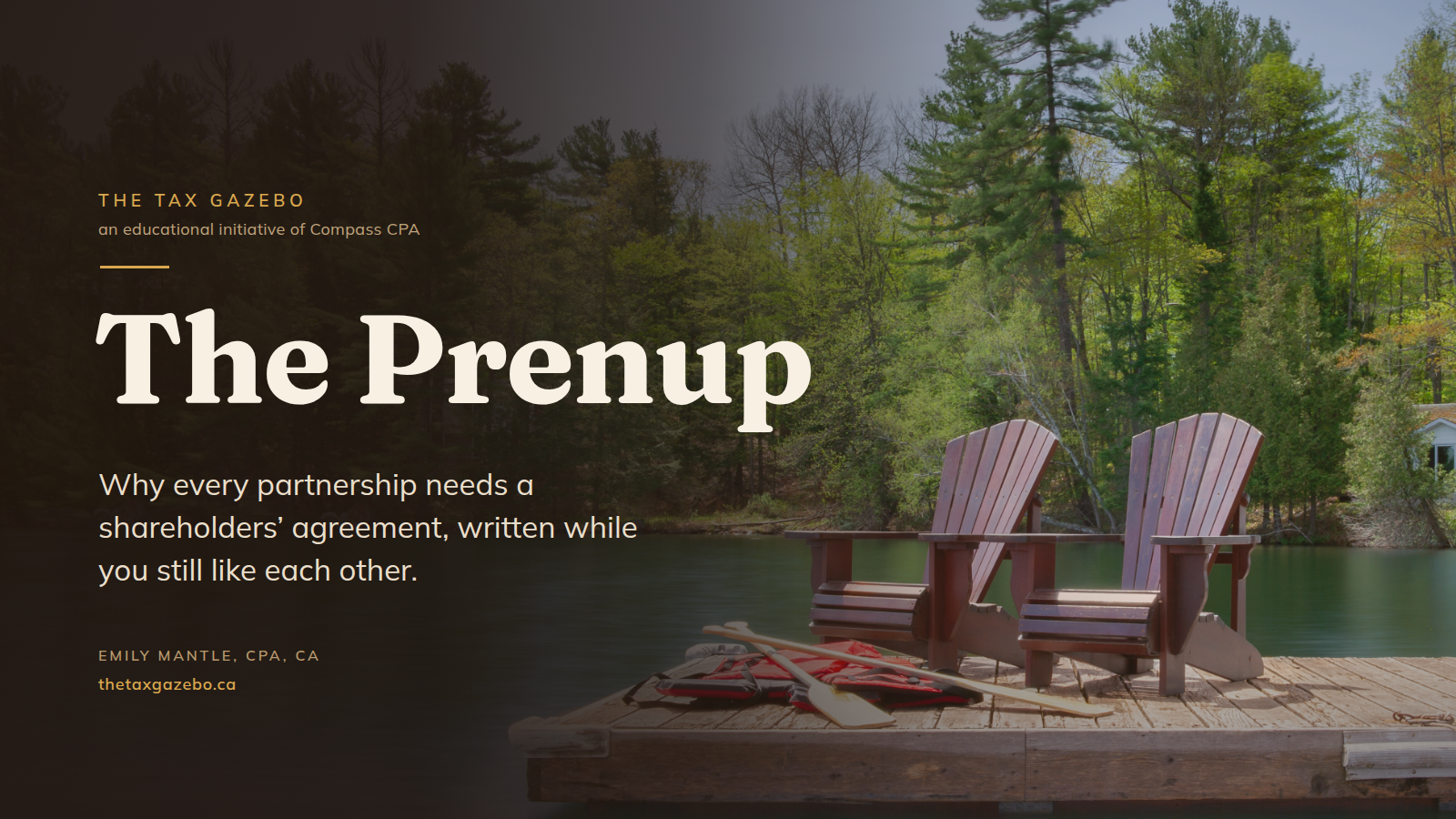 The Prenup: Why Business Partners Need a Shareholders’ Agreement