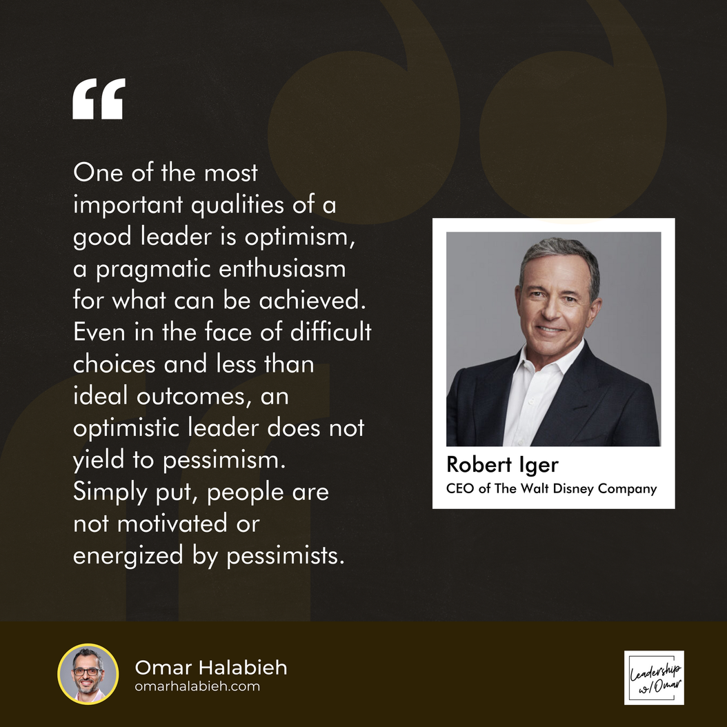 Reflection Friday: Leading with Optimism