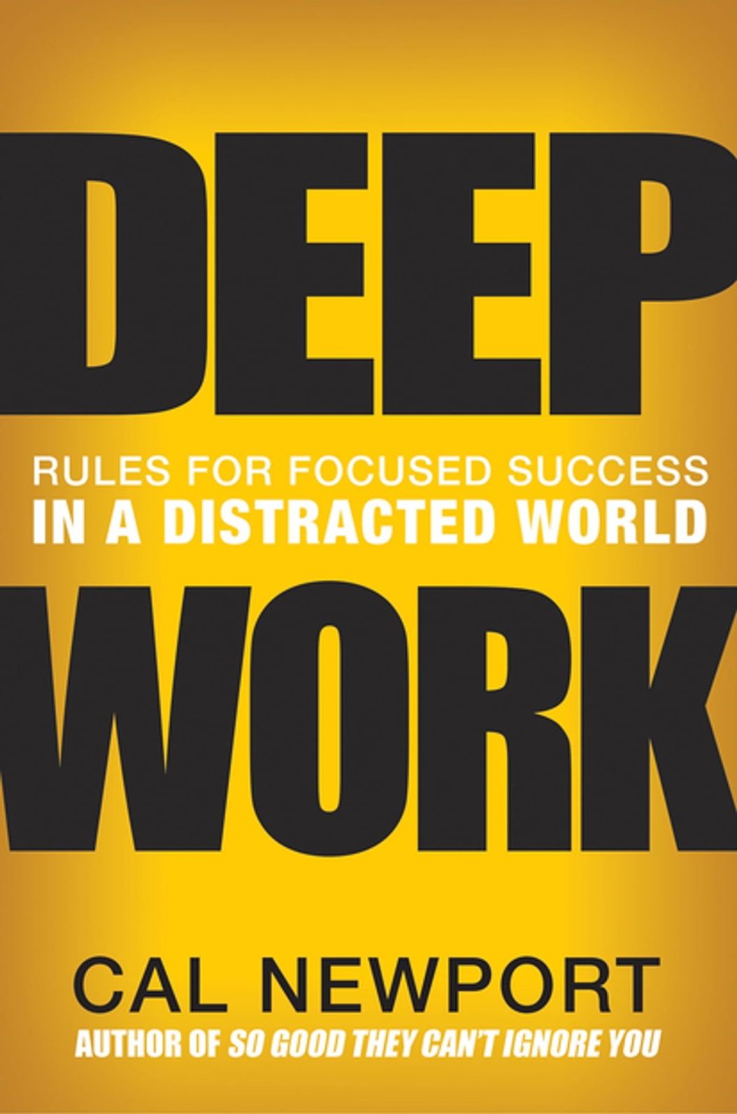 From Omar's Desk: Deep Work