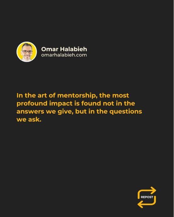 The Art of Mentorship