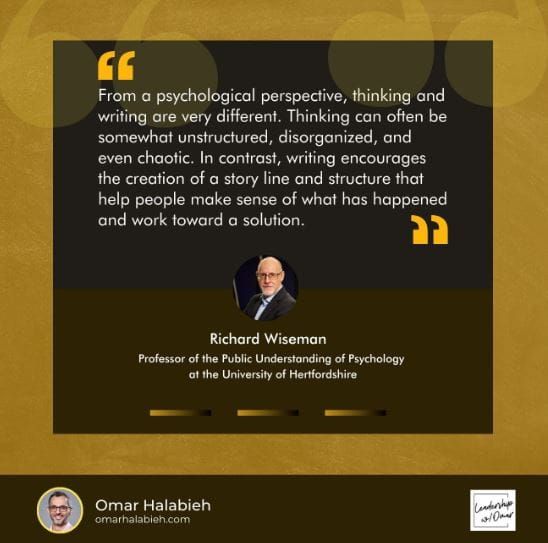 Reflection Friday: On the Power of Writing