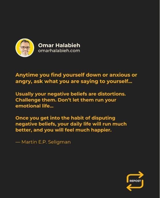 From Omar's Desk: Learned Optimism