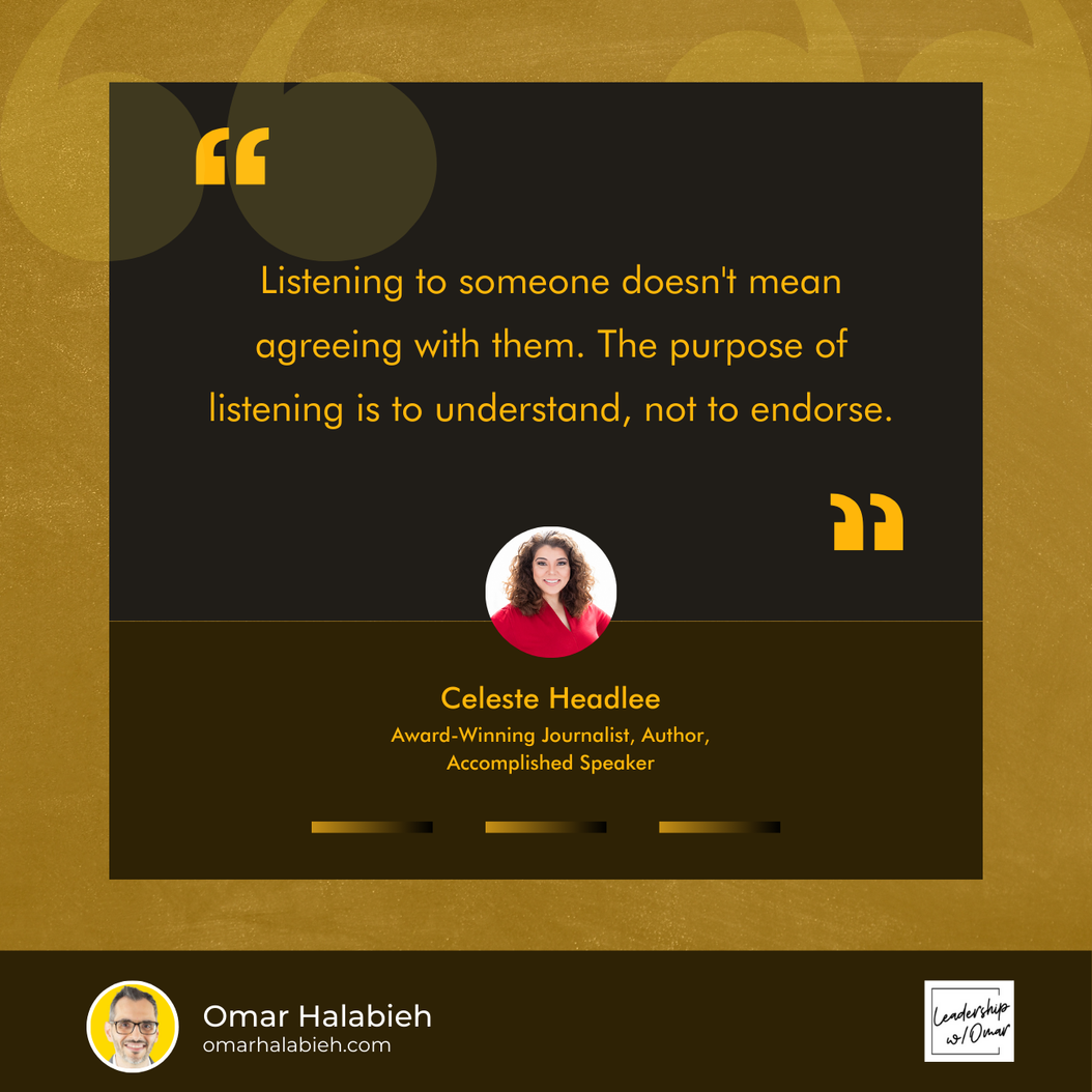 Reflection Friday: The Purpose of Listening