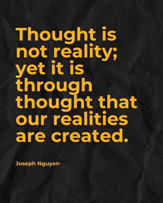 Reflection Friday: Change your thoughts, change your life.