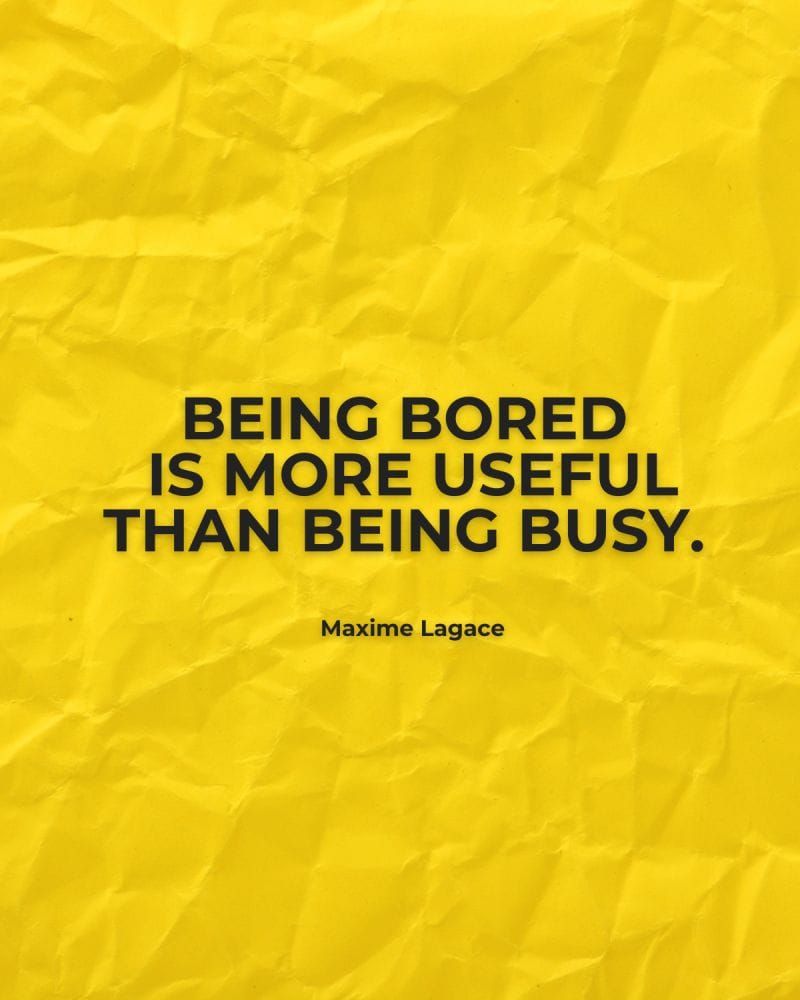 Reflection Friday: Busy all the time?