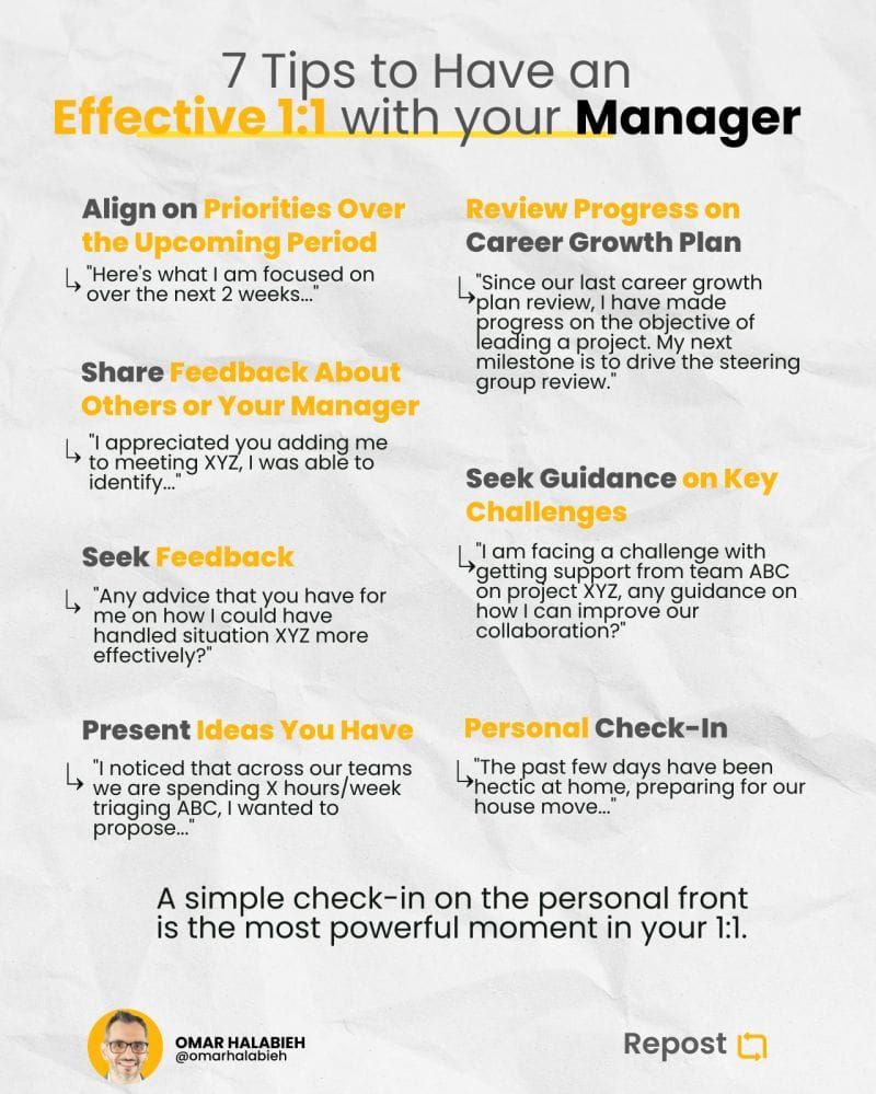 Effective 1:1 with Your Manager