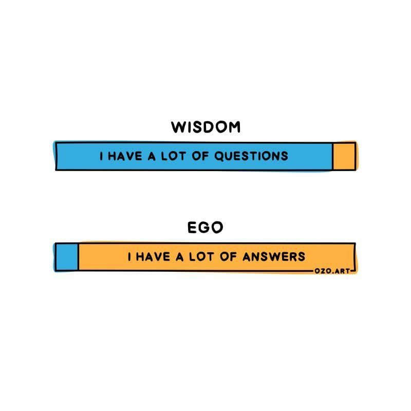 Reflection Friday: Wisdom vs Ego