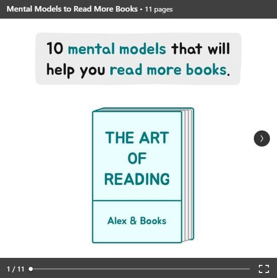 Mental Models to Read More Books