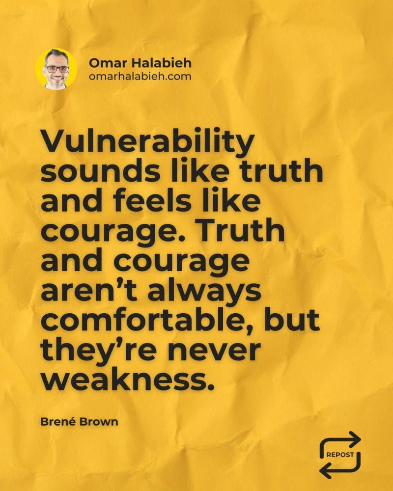 Reflection Friday: The Power of Vulnerability.