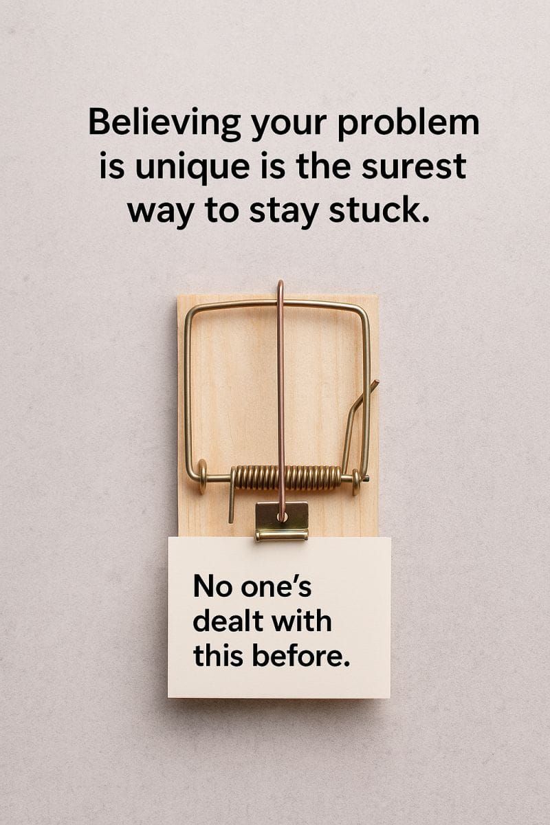 Your Problems Aren’t Unique — And That’s Your Superpower