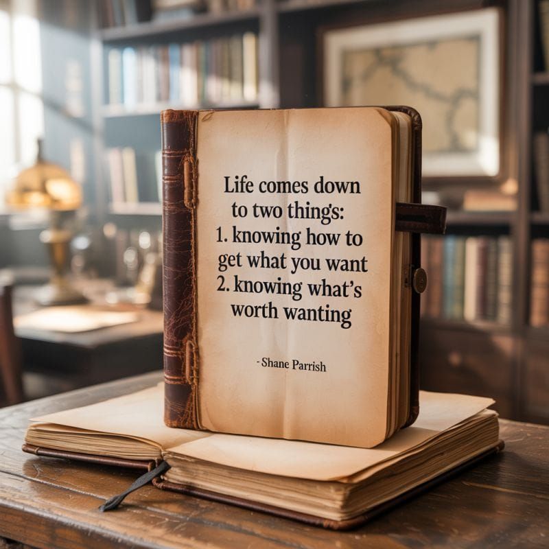 Reflection Friday: Fulfillment starts with knowing the difference.