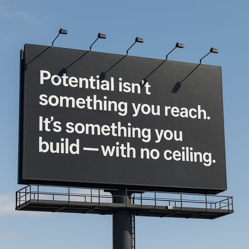 You Don’t Have Potential — You Build It
