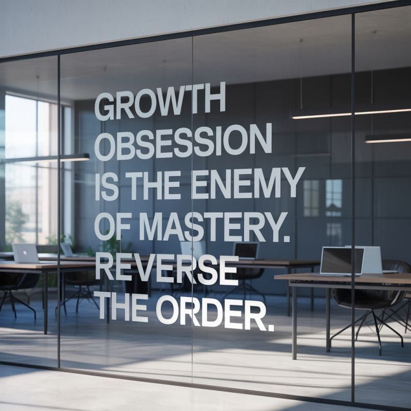 Don’t Chase the Promotion — Master the Role You’re In. (Excellence today is the fastest path to elevation tomorrow.)