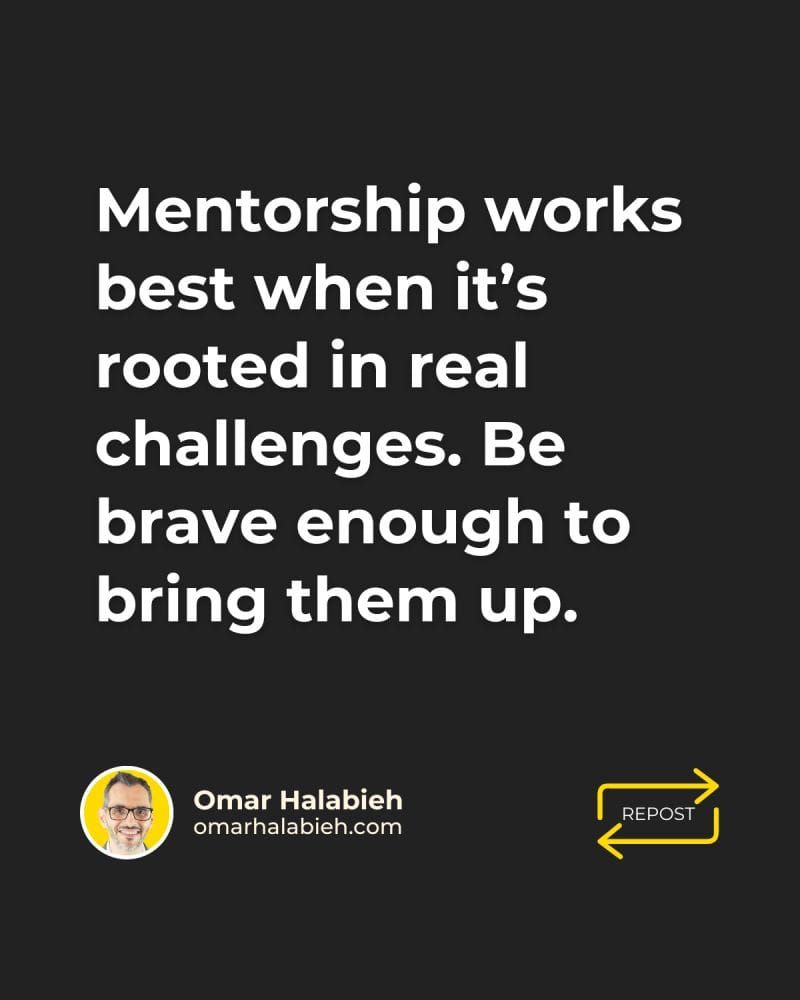 Think You Have Nothing to Say to a Mentor? That Belief Might Be Costing You Your Career.