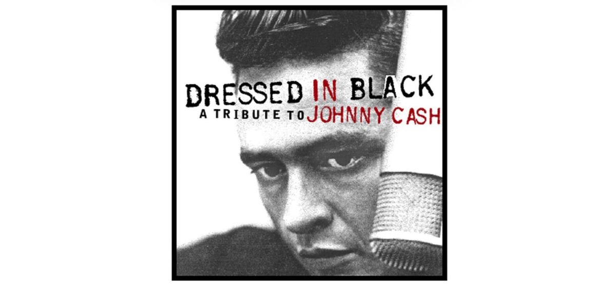 The cover of “Dressed in Black: A Tribute to Johnny Cash.”