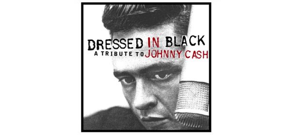 The cover of “Dressed in Black: A Tribute to Johnny Cash.”