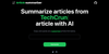 Article Summarizer