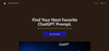 Chat GPT Prompt Hub