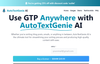 AutoTextGenie AI