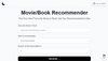 Movie & Book Recommender